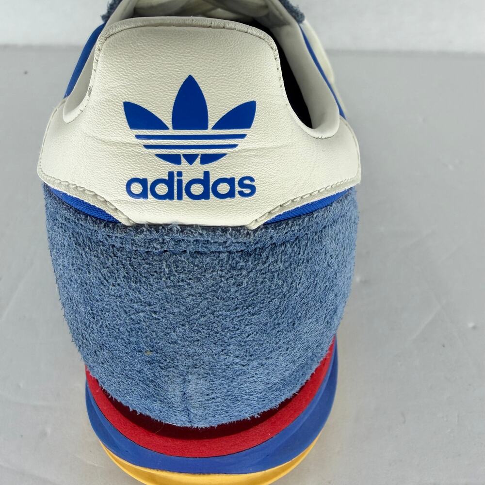 Adidas SL 72 RS Blue Scarlet White Red Gum Originals Retro Sz 12 - Picture 14 of 15